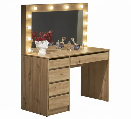 Toaletní stolek Halmar Hollywood XL dub artisan - Perfektně balíme proti poškození přepravou DODÁNÍ DO 48 HOD.