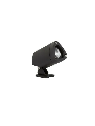 NOVA LUCE venkovní reflektor MINI černý hliník a sklo LED 3W 3000K 220-240V 24st. IP65 9010004