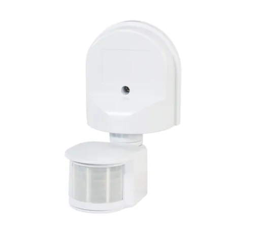 Elektrobock Pohybové čidlo IR16 bílé IP44 pro spínání ŽÁROVEK i ZÁŘIVEK