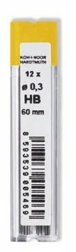 Náhradní tuhy do mikrotužky HB 0,3mm