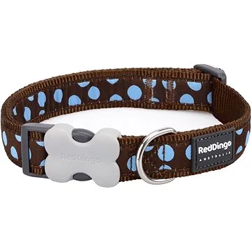 Red Dingo Blue Spots on Brown 12 mm × 20-32 cm (9330725031920)