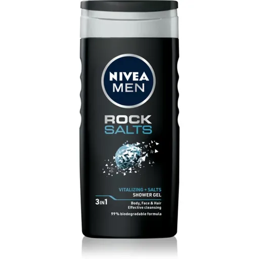 NIVEA MEN Rock Salt sprchový gel pro muže 250 ml