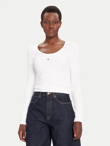 Calvin Klein dámské bílé tričko LV047D218GYAA XS