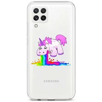 TopQ Samsung A22 silikon Rainbow Splash 65206 (Sun-65206)