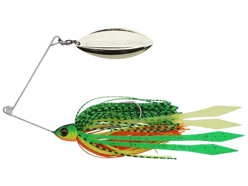 Savage gear třpytka spinnerbait da lil bush firetiger - 11 cm 10 g
