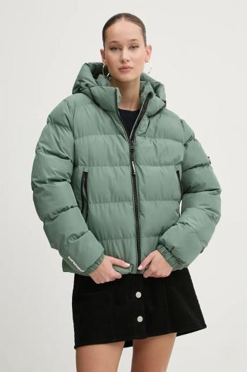 Bunda Superdry dámská, zelená barva, zimní, W5011721A-F2L