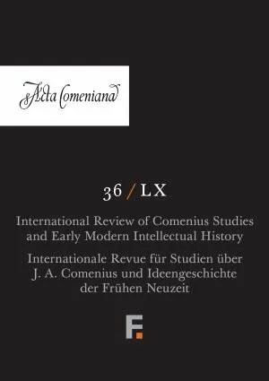 Acta Comeniana 36 / LX - Lucie Storchová, Vladimír Urbánek
