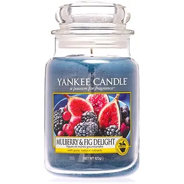 YANKEE CANDLE Classic velký Mulberry