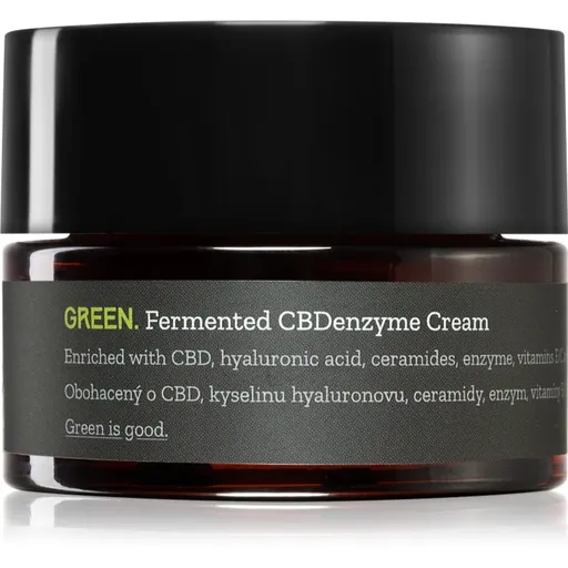 Canneff Green Fermented CBDenzyme Cream intenzivní omlazující krém s CBD 50 ml