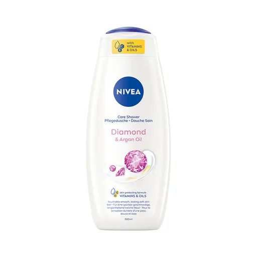 Nivea Diamond&Argan oil sprchový gel 500 ml