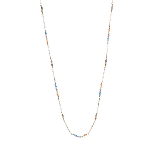 Alisia Půvabný náhrdelník z barevných korálků jadeitu AL4931-Oro