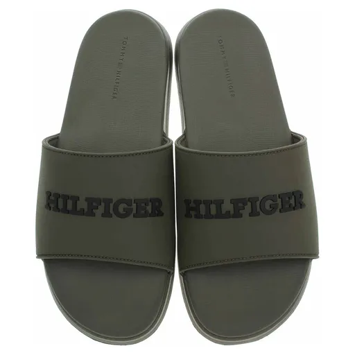 Tommy Hilfiger pánské plážové FM0FM05430 RBN Army Green 41