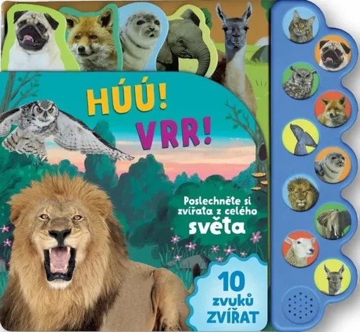 Húú! Vrr! Poslechněte si zvířata z celého světa!