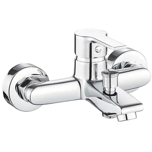 INVENA Vanová baterie BRALOS chrom BW-07-001-A