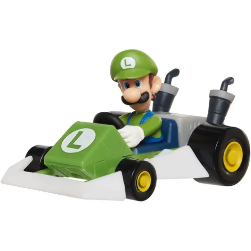 Talent show Super Mario miniautíčka s figurkou Luigi