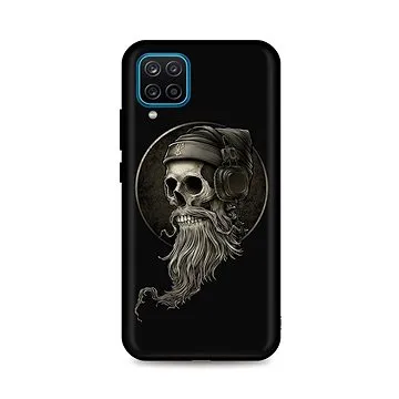 TopQ Kryt Samsung A12 silikon Music Skeleton 56724 (Sun-56724)