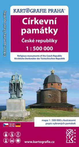 Církevní památky České republiky/1:500 tis.(tematická mapa)