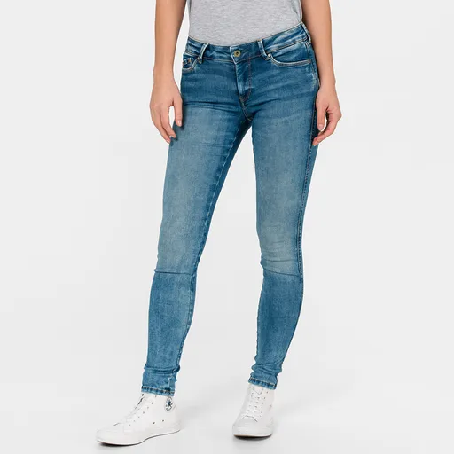 Pepe Jeans dámské modré džíny Pixie Stitch PL203764WP30000 28