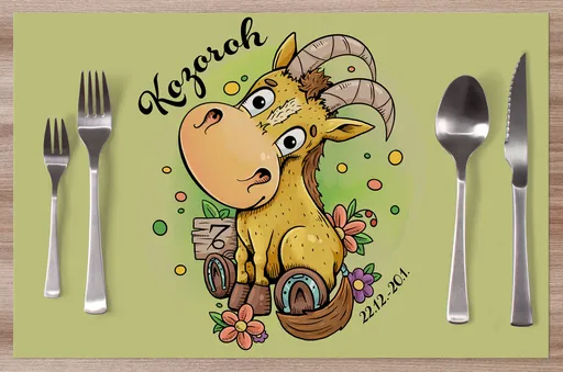 Prostírání Koňská znamení – kozoroh