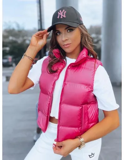 Dámská sportovní vesta RASBERRY BUSH fuchsiová