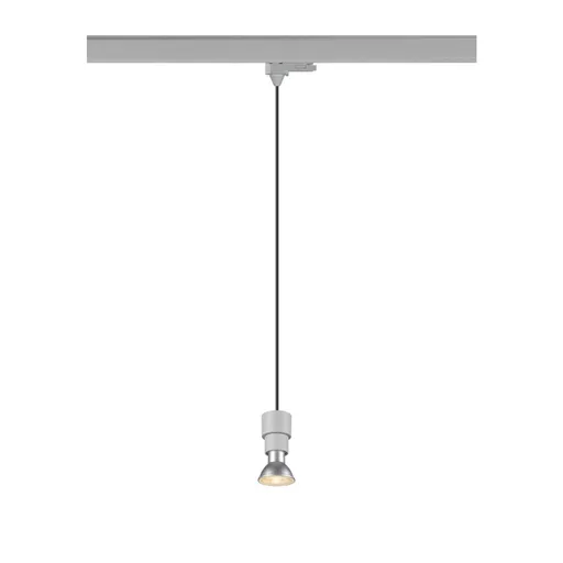 BIG WHITE (SLV) PURI 2.0 Basic 3~ závěsné svítidlo, GU10, délka závěsu 200cm, 1x max. 6W, šedá 1008212