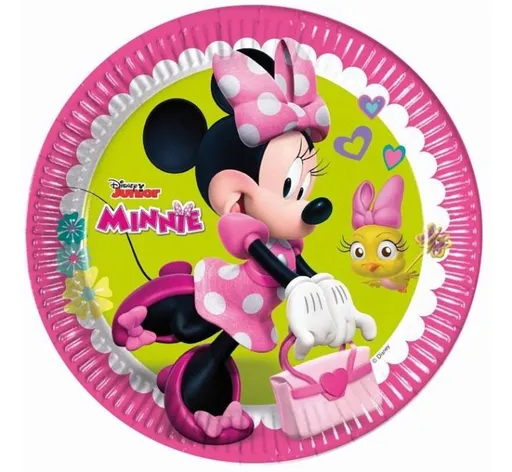Papírové talíře myška Minnie