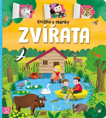 Zvířata Knížka s okénky - Agnieszka Bator