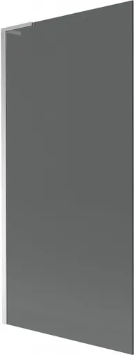 MEXEN/S Next L vanová zástěna FIX 90, x 150, grafit, chrom 895-050-000-03-40-01 895-090-000-03-40-01