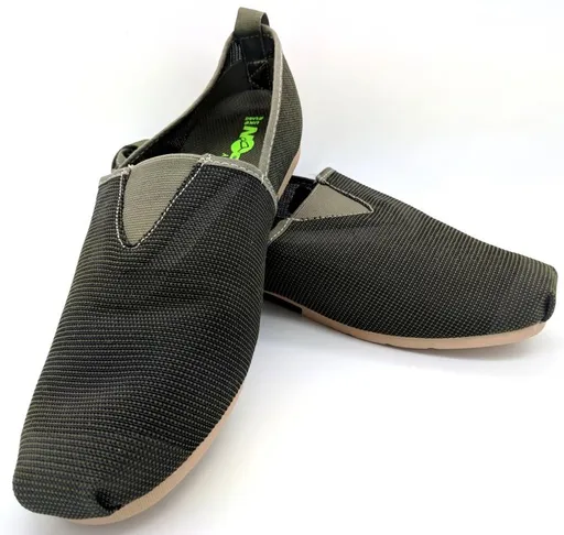 Korda boty kore slip ons olive-velikost 7