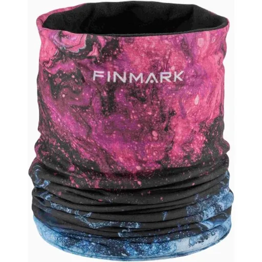 Finmark MULTIFUNCTIONAL SCARF WITH FLEECE Multifunkční šátek, mix, velikost UNI