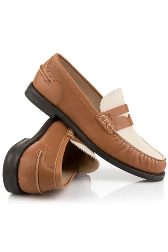 MOKASÍNY GANT GRACELYN NATURAL/CREAM