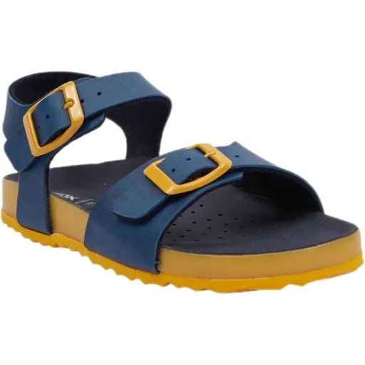 Geox J GHITA Chlapecké sandály, tmavě modrá, velikost