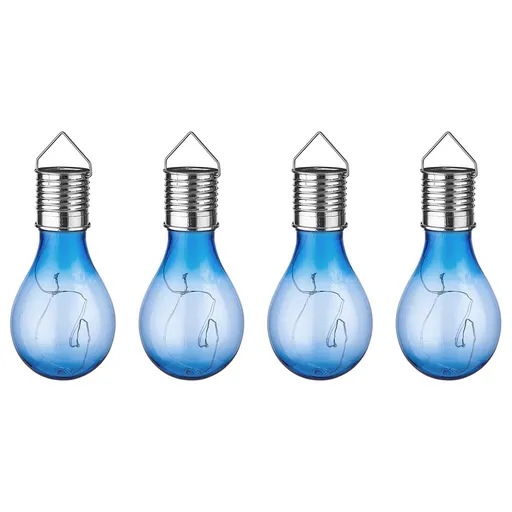 SUNLIGHT Solární žárovka k zavěšení - modrá