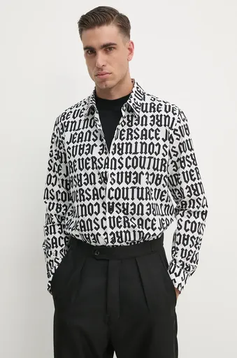 Bavlněná košile Versace Jeans Couture