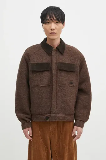 Vlněná bunda Filling Pieces Box Jacket