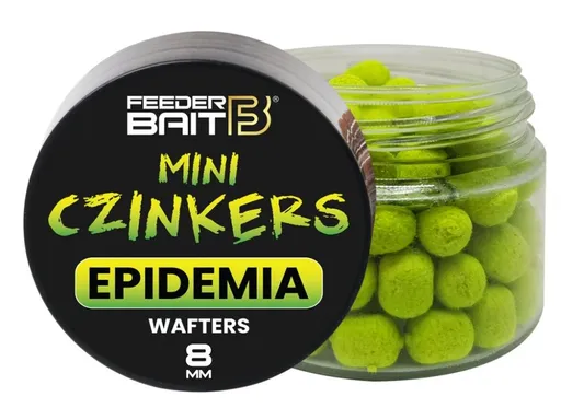 FeederBait Mini Czinkers Wafters 6x8mm 25ml - Epidemia - CSL,FeederBait Mini Czinkers Wafters 6x8mm 25ml - Epidemia - CSL