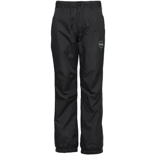 Lewro BARKER Dětské šusťákové kalhoty, černá, velikost 140-146