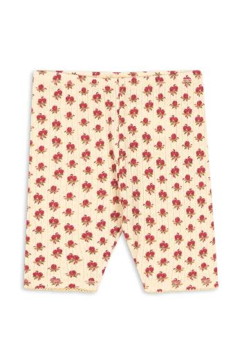 Legíny Konges Sløjd MINNIE SHORT LEGGING GOTS béžová farba, KS103149