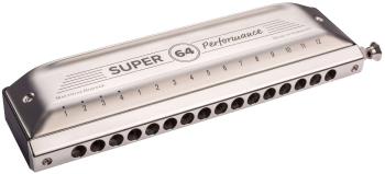 Hohner M758501 Super 64 Chromatická ústní harmonika