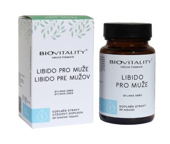 BIOVITALITY Libido pro muže - 30 tobolek