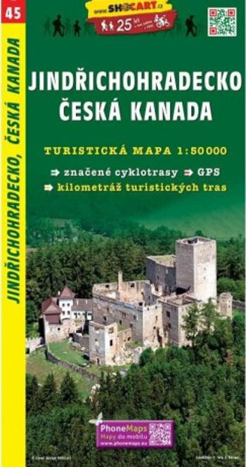 SC 045 Jindřichohradecko, Česká Kanada 1:50 000