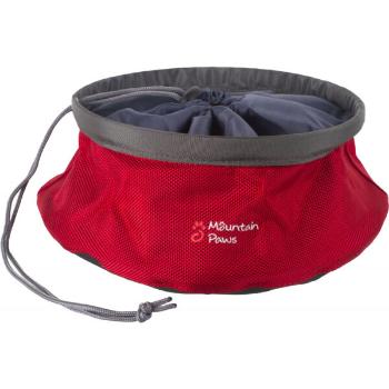 MOUNTAINPAWS LARGE DOG WATER BOWL Skládací miska pro psy, červená, velikost