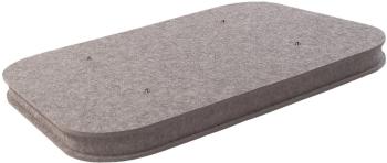 Mega Acoustic AcouCloud Flat PET 7 cm Gray Absorpční penový panel