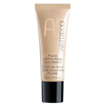 ARTDECO Fluid Camouflage Foundation odstín 28 cool porcelain make-up 20 ml