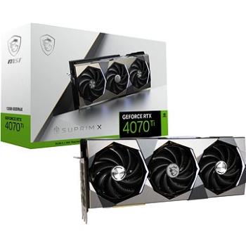 MSI GeForce RTX 4070 Ti SUPRIM X 12G (RTX 4070 Ti SUPRIM X 12G)