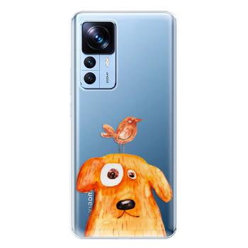 Odolné silikonové pouzdro iSaprio - Dog And Bird - Xiaomi 12T / 12T Pro