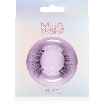 MUA Makeup Academy Half Lash Fluffy umělé řasy 2 ks