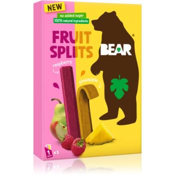 BEAR Fruit Splits Jahoda & Jablko sušené ovoce 5x20 g