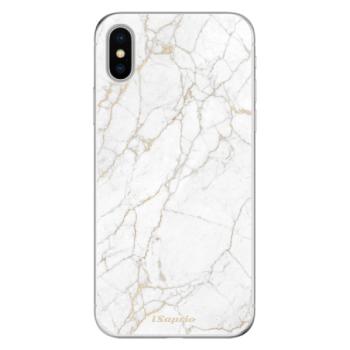 Odolné silikonové pouzdro iSaprio - GoldMarble 13 - iPhone X