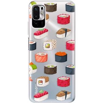 iSaprio Sushi Pattern pro Xiaomi Redmi Note 10 5G (supat-TPU3-RmN10g5)